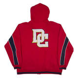 STITCHES Nationals Mens Red Hoodie Full Zip USA L