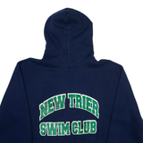 RUSSELL ATHLETIC New Trier Swim Club Mens Blue Hoodie USA M