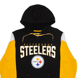 FANATICS Steelers Mens Black Hoodie USA M