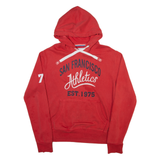 SAN FRANCISCO ATHLETIC Mens Pink Hoodie USA L