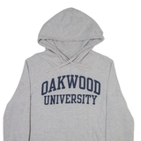 RED SHIRT Oakwood University Mens Grey Hoodie USA L