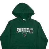 WES AND WILLY Plymouth State Panthers Womens Green Hoodie USA XL