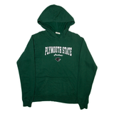 WES AND WILLY Plymouth State Panthers Womens Green Hoodie USA XL