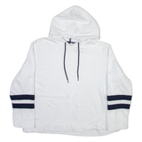 NAUTICA Crop Womens White Hoodie XL