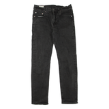 LEVI'S 502 Jeans BIG E Mens Black Regular Tapered W30 L28
