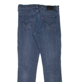 LEVI'S 511 BIG E Jeans Mens Blue Slim Straight Stonewash W34 L32