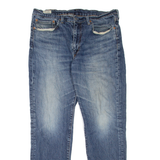 LEVI'S 511 BIG E Jeans Mens Blue Slim Straight Stonewash W32 L32