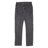 LEVI'S 511 Jeans Mens Grey Slim Straight W29 L32