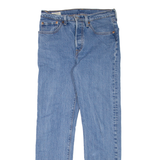 LEVI'S 501 BIG E Jeans Womens Blue Regular Straight W26 L30