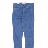 LEVI'S 720 High Rise Womens Jeans Blue Slim Skinny W26 L30