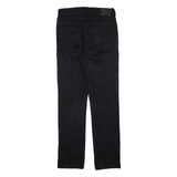 LEVI'S 724 HIgh Rise Womens Jeans Black Slim Straight W28 L26