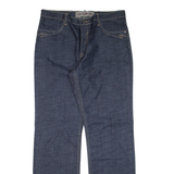 DRIVER Womens Jeans Blue Loose Straight W33 L32