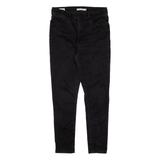 LEVI'S 720 BIG E High Rise Womens Jeans Black Slim Skinny W29 L25