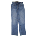 LEVI'S Womens Jeans Blue Classic Straight W27 L31