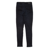 LEVI'S 721 High Rise Womens Jeans Black Slim Skinny W25 L28