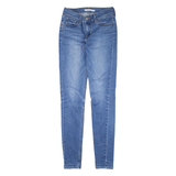 LEVI'S 710 Womens Jeans Blue Slim Skinny W24 L32