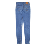 LEVI'S 710 Womens Jeans Blue Slim Skinny W24 L32