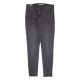 LEVI'S 720 BIG E High Rise Womens Jeans Grey Slim Skinny W30 L30