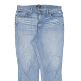 POLO RALPH LAUREN Distressed Mens Jeans Blue Relaxed Tapered W34 L27