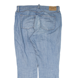 POLO RALPH LAUREN Distressed Mens Jeans Blue Relaxed Tapered W34 L27