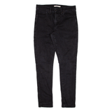 LEVI'S 311 Womens Jeans Black Slim Skinny W30 L30