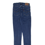 LEVI'S 721 High Rise Womens Jeans Blue Slim Skinny W24 L32