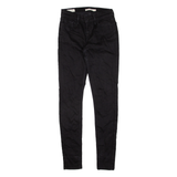 LEVI'S 710 BIG E Womens Jeans Black Slim Skinny W26 L30