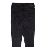 LEVI'S BIG E Mile High Womens Jeans Black Slim Skinny W30 L28