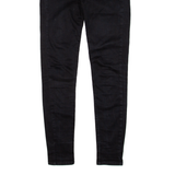 LEVI'S 710 Womens Jeans Black Slim Skinny W25 L28