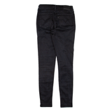 LEVI'S 710 Womens Jeans Black Slim Skinny W25 L28