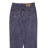 FOSTER Womens Jeans Blue Relaxed Mom W30 L30