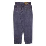 FOSTER Womens Jeans Blue Relaxed Mom W30 L30