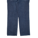 CARHARTT Mens Jeans Blue Regular Straight W33 L27