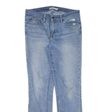 LEVI'S 712 Distressed Womens Jeans Blue Slim Straight W28 L30