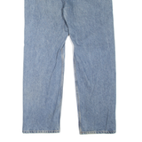 CARHARTT Workwear Mens Jeans Blue Regular Straight Stone Wash W36 L31