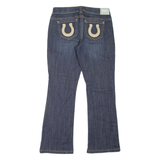 TOUCH Womens Jeans Blue Regular Bootcut Stone Wash W30 L31