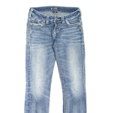 SILVER Aiko Womens Jeans Blue Slim Skinny Stone Wash W26 L32