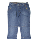 Womens Jeans Blue Regular Bootcut Stone Wash W32 L32