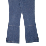 Womens Jeans Blue Regular Bootcut Stone Wash W32 L32