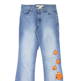 ASHES JEANS Beetle Womens Jeans Blue Regular Bootcut Stone Wash W28 L32