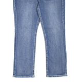 WAREHOUSE ONE Womens Jeans Blue Slim Straight Stone Wash W36 L29