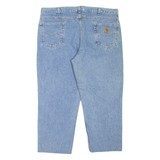 CARHARTT Workwear Mens Jeans Blue Relaxed Tapered W42 L25