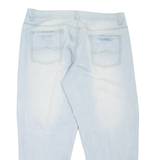 AVIREX Altered Mens Jeans Blue Relaxed Tapered Stone Wash W40 L28