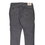 TRUE RELIGION Womens Jeans Grey Slim Skinny W30 L28