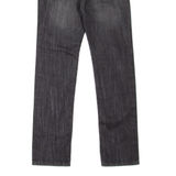 7 FOR ALL MANKIND Slimmy Womens Jeans Grey Slim Skinny Stone Wash W27 L27