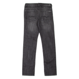 7 FOR ALL MANKIND Slimmy Womens Jeans Grey Slim Skinny Stone Wash W27 L27