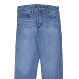 CHAPS Mens Jeans Blue Slim Straight Stone Wash W31 L30