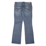 GUESS Daredevil Mens Jeans Blue Regular Bootcut Stone Wash W30 L32