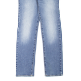 GUESS Lincoln Mens Jeans Blue Slim Straight Stone Wash W30 L30