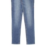 TRUE RELIGION Womens Jeans Blue Slim Skinny Stone Wash W27 L30